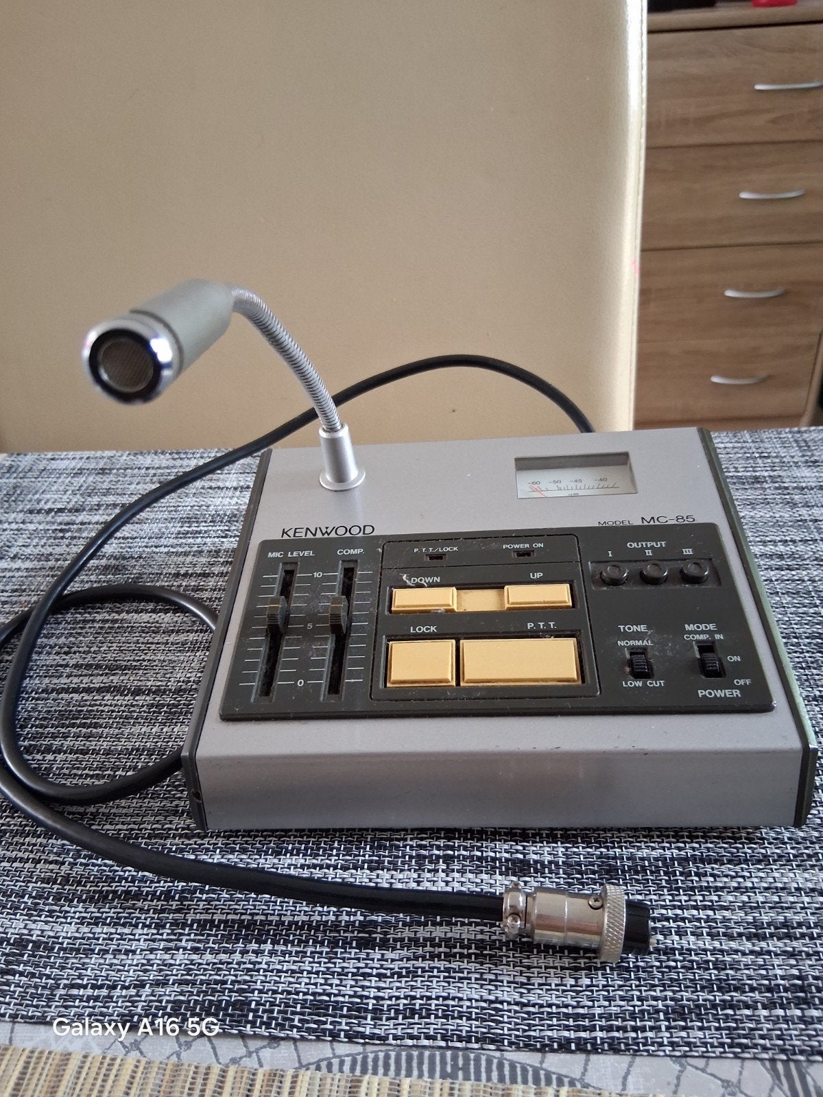 Kenwood mc-85 tafelmike., Ophalen of Verzenden, Zo goed als nieuw