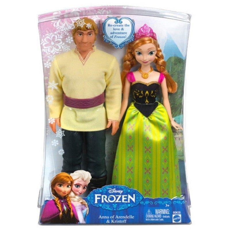 Frozen: Anna & Kristoff, Barbie, ., Nieuw, Ophalen of Verzenden