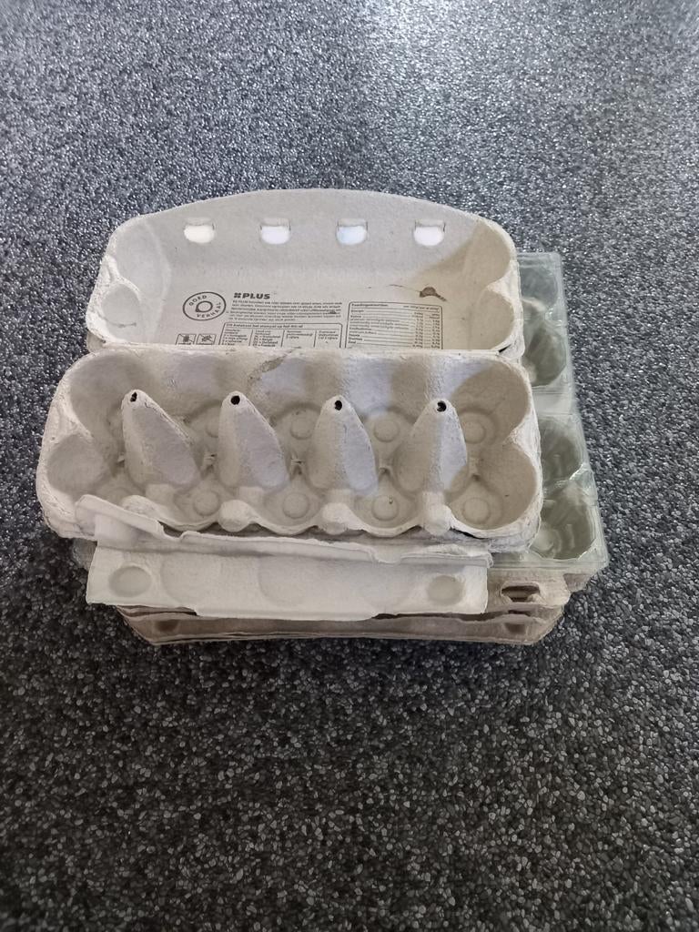 Eierdozen voor 10 en 12 eieren GRATIS, Ophalen