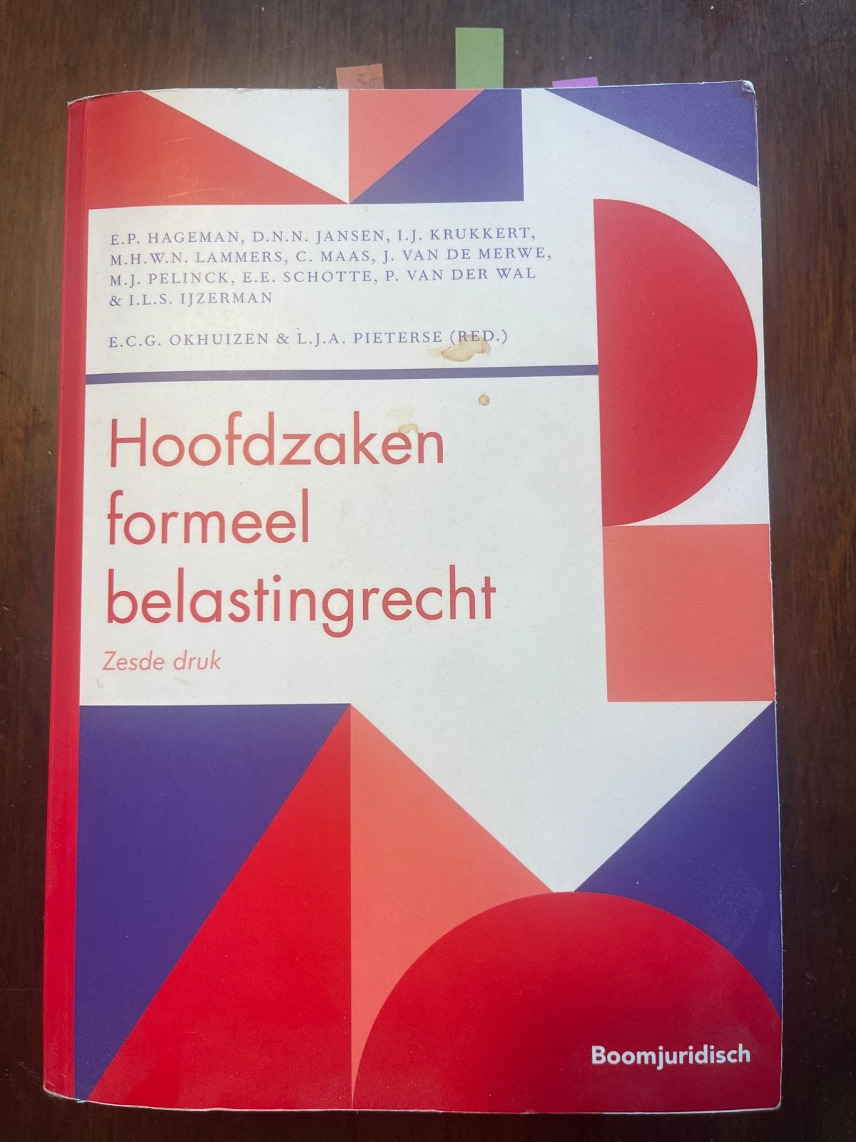 Hoofdzaken formeel belastingrecht, Boeken, Ophalen of Verzenden, Gelezen, Sociale wetenschap