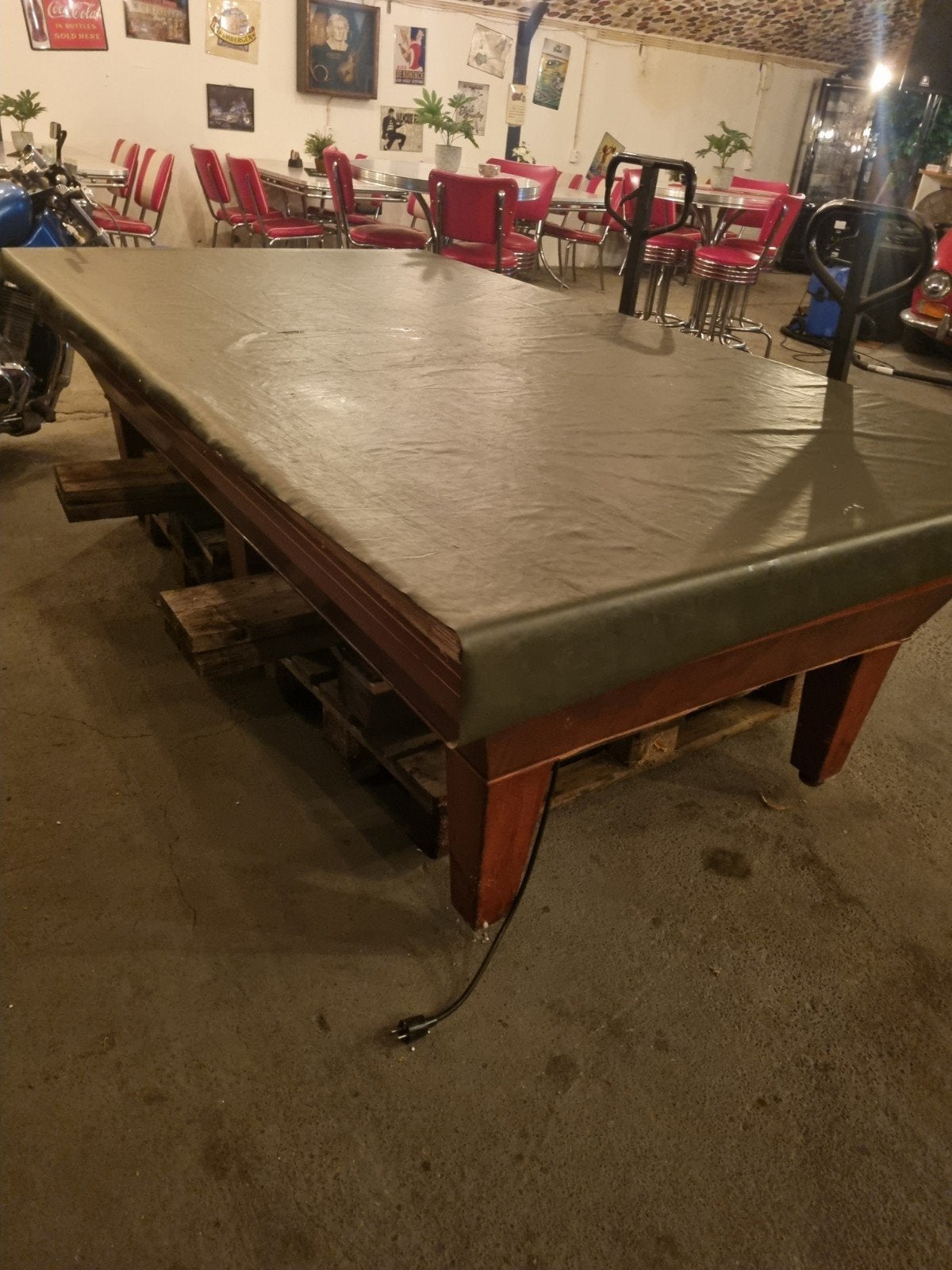biljart, Ophalen of Verzenden, Gebruikt, Biljarttafel