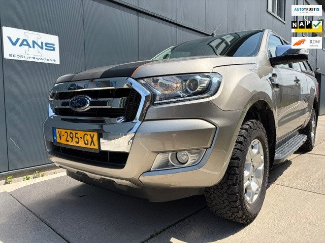 Ford Ranger 2.2 TDCi Limited Supercab 3.55 4x4 Hardtop en Tr, Auto's, Keurmerk '100% Onderhouden', Gebruikt, 4 cilinders, Bedrijf