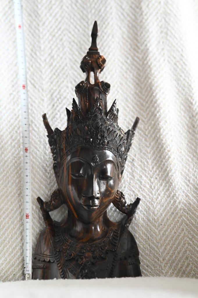 Indonesisch houtsnijwerk, Ophalen, Houtsnijwerk, Handgemaakt, Hout