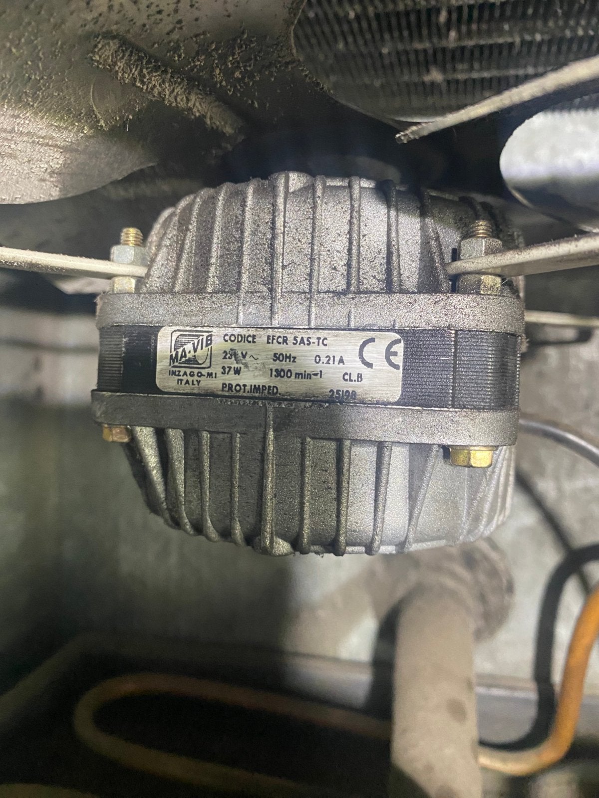 Ventilator, Ophalen