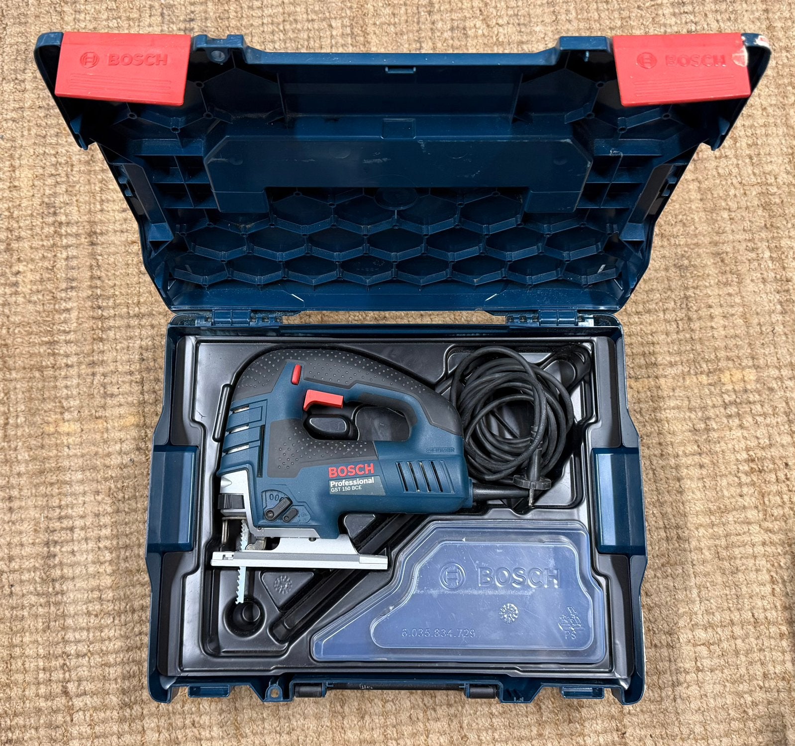 Bosch Blauw Professional GST 150 BCE Decoupeerzaag GST150BCE, Ophalen, Bosch Professional, 600 tot 1200 watt, Zo goed als nieuw