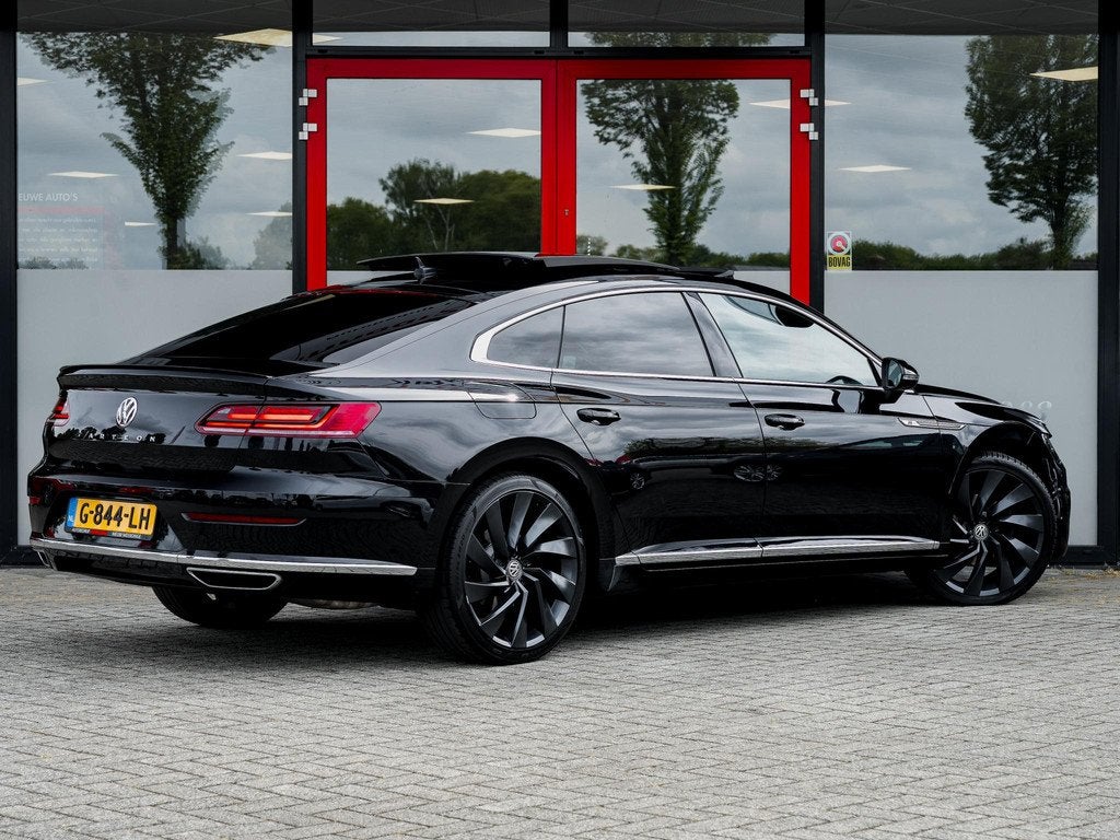 Volkswagen Arteon 2.0 TSI Business R | Origineel NL | Schuif, Auto's, Volkswagen, 12 maanden, Zwart, Origineel Nederlands, Bedrijf