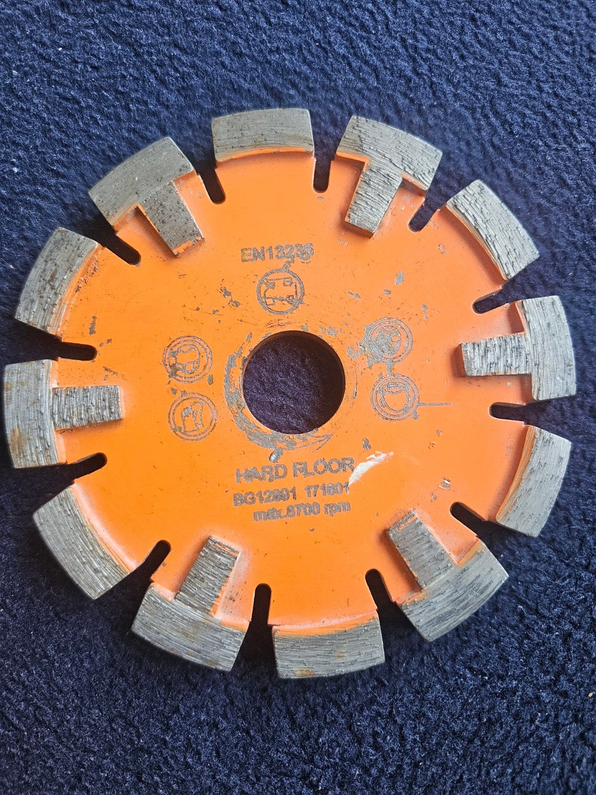 Floor iQ Diamant Freesblad 130mm (Hard Floor) – ZGAN! 8mm di, Sleuvenfrees, Ophalen of Verzenden, Zo goed als nieuw, Floor IQ