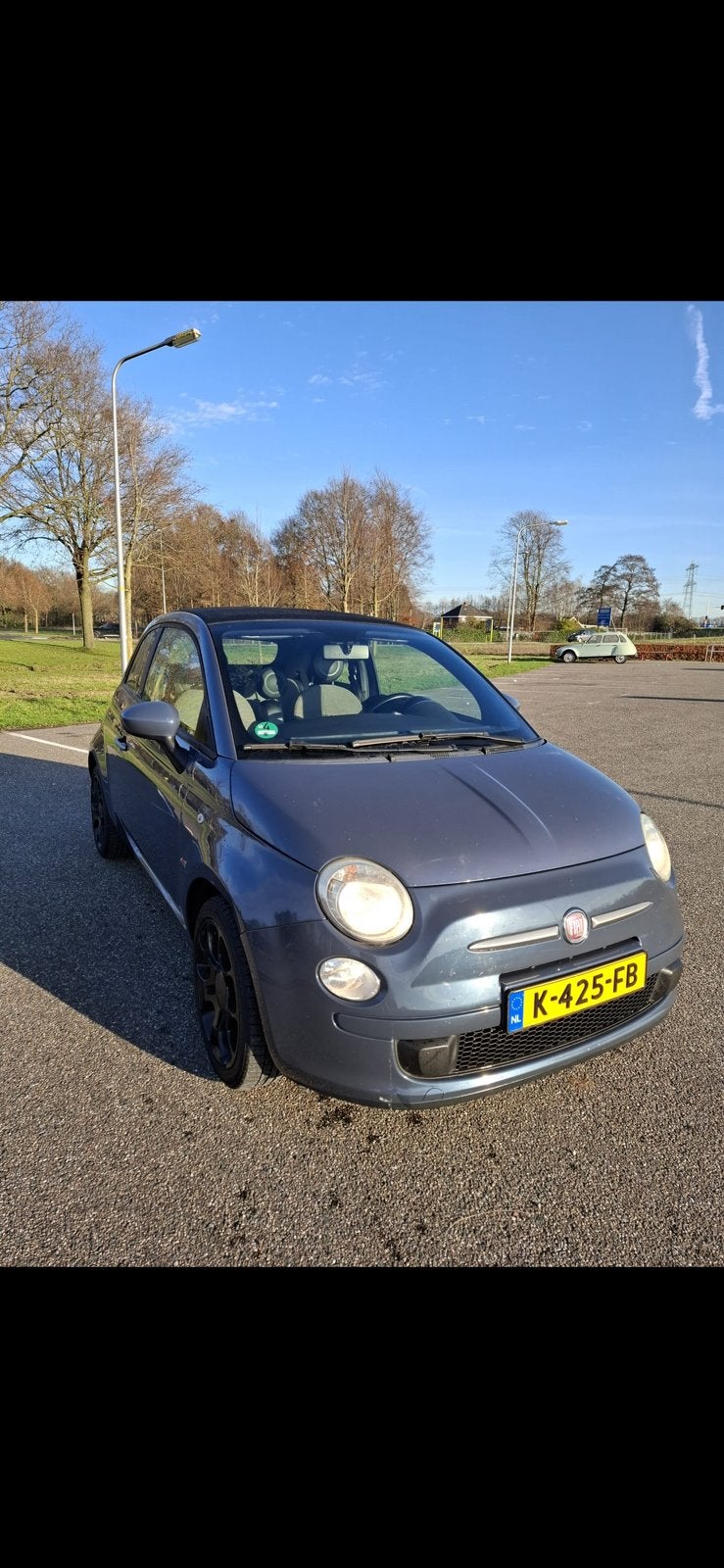 Fiat 500 0.9 Twinair 2011 Blauw, Auto's, Fiat, Particulier, Benzine, A, Hatchback, Handgeschakeld, Geïmporteerd, Blauw, Voorwielaandrijving