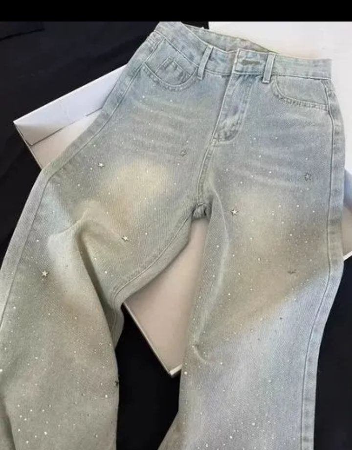 Jeans, Kleding | Dames, Ophalen, H&M, Blauw, Zo goed als nieuw