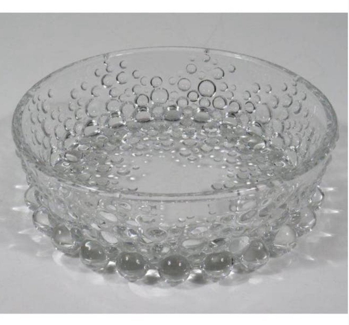 Walther Glas – Mid-Century Bubbel Glazen Schaal germany 1970, Ophalen of Verzenden