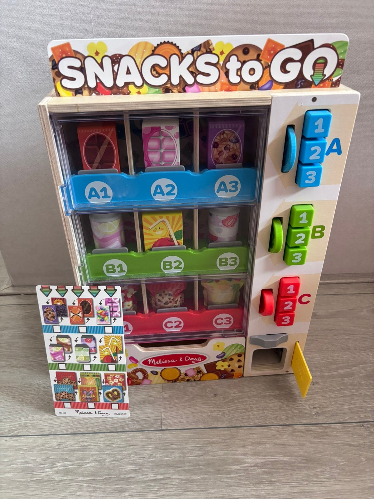 Melissa & Doug snackautomaat, Ophalen, Zo goed als nieuw