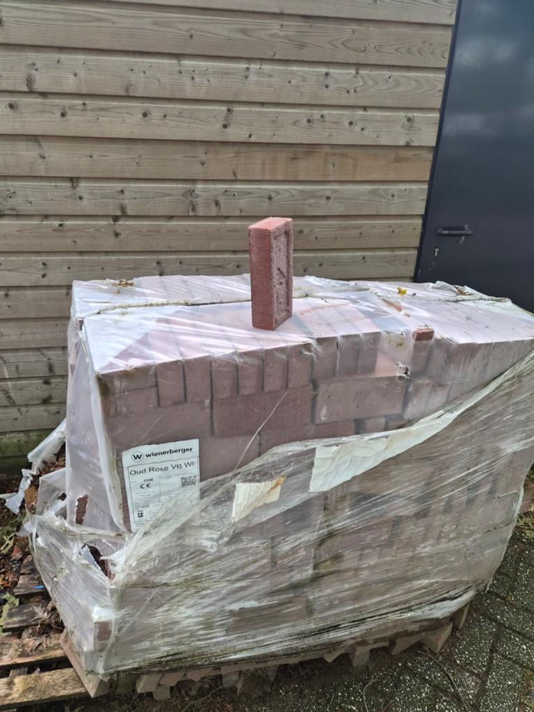 Wienerberger Oud Roze Vel WF bakstenen, Doe-het-zelf en Verbouw, Metselstenen, Ophalen of Verzenden, Nieuw, Bakstenen