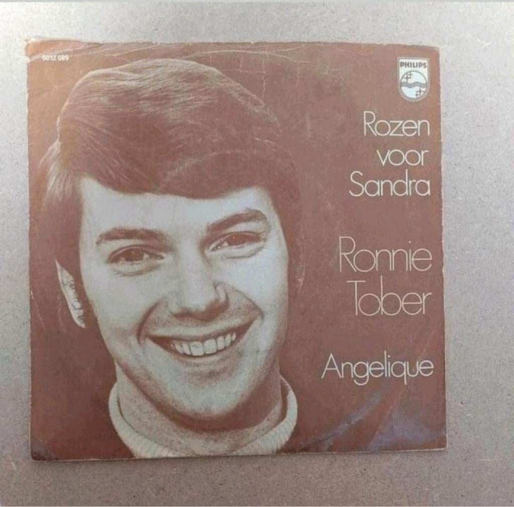 Ronnie Tober  - Rozen Voor Sandra, Cd's en Dvd's, Vinyl Singles, Gebruikt, Beschermende buitenhoes, Single, 1970 - 1979, Pop, 7 inch