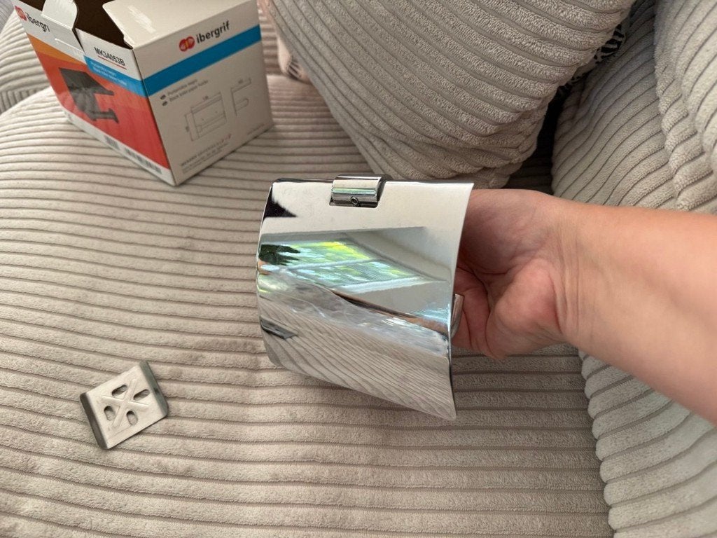 Toilet paper holder, Ophalen, Wit