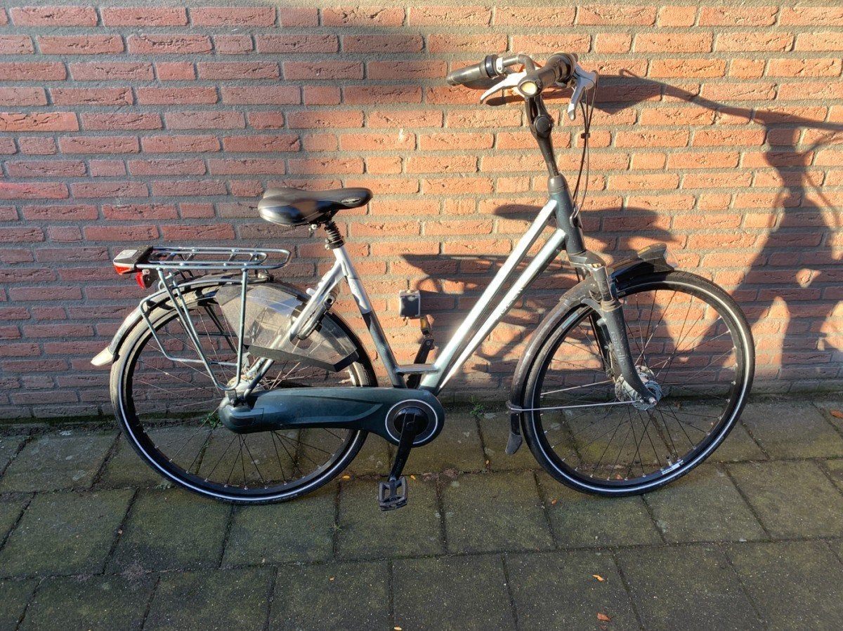 Gazelle Eclipse C8 Dames Turquoise Grey 53cm, Fietsen en Brommers, Ophalen, -, -, -