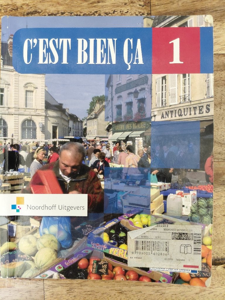 C"est Bien Ca Frans leerboek + oefenboek + 2 cd"s, Boeken, Ophalen, Alpha, Gelezen, Niet van toepassing