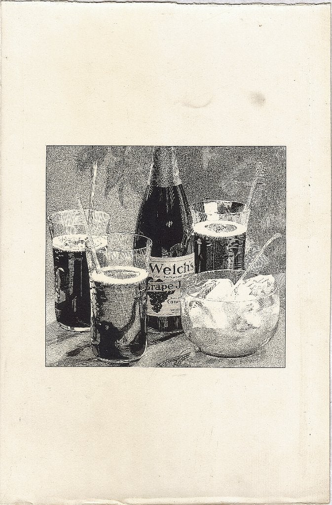 F. A. Timp litho met raster "Welch's", proefdruk, Ophalen, Zo goed als nieuw, Overige typen