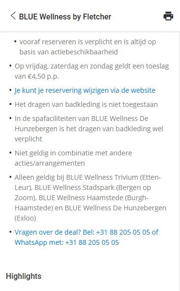 wellness voucher, Ophalen of Verzenden, Nieuw, Overige typen