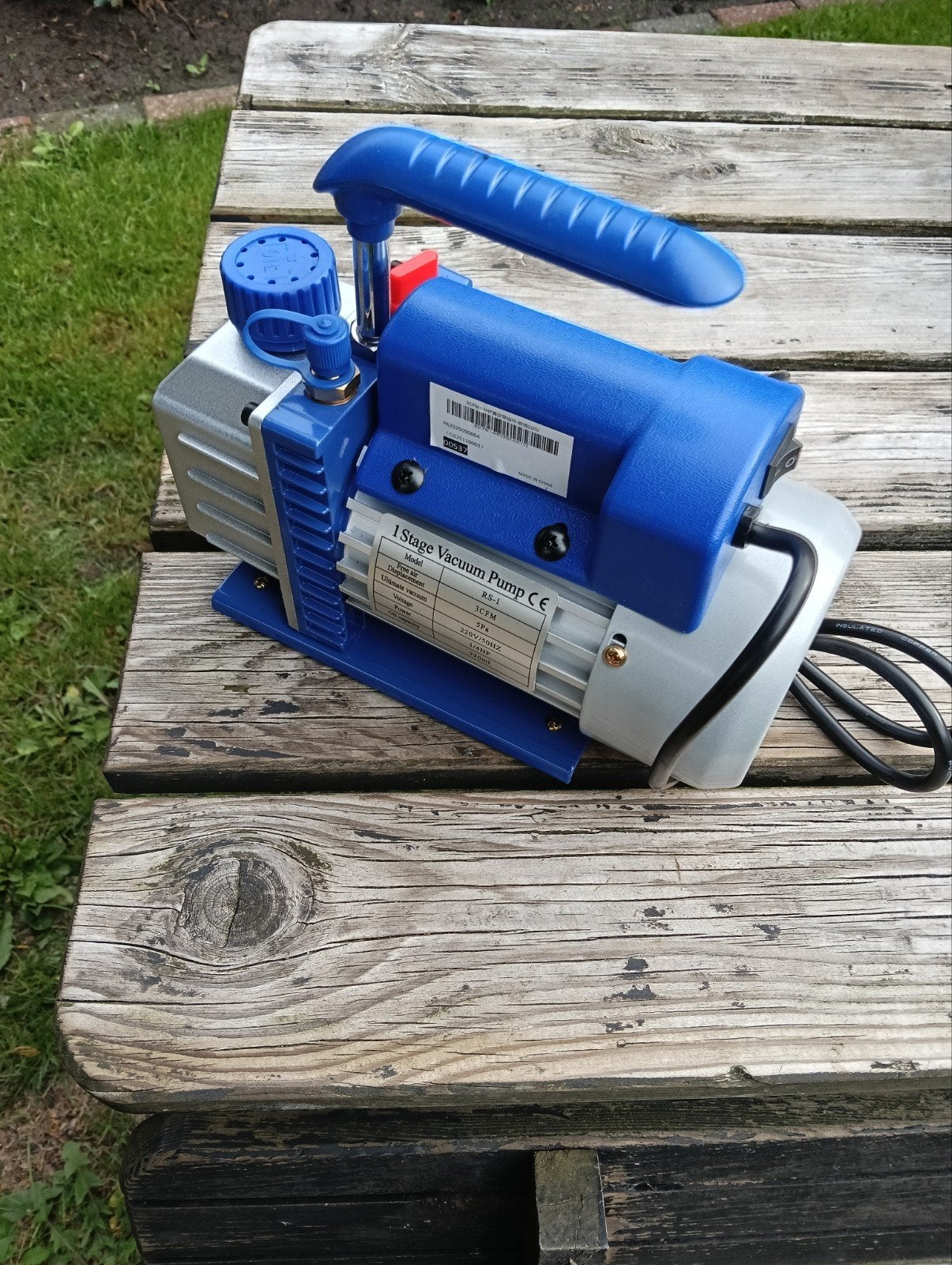Vacuümpomp RS-1 met Manifold Set voor Airco/Koeling, Ophalen, Nieuw