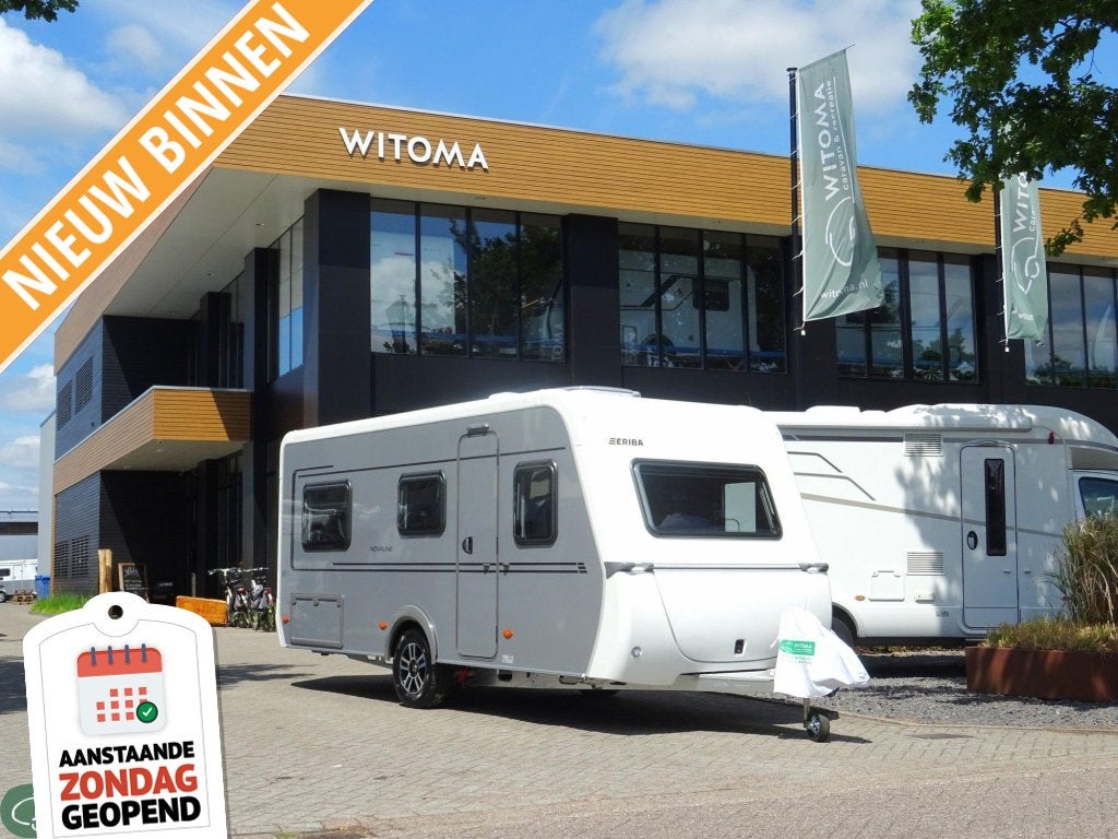 Eriba Novaline 442 van af € 32.240,- 2027, Fietsenrek, Standaardzit, Tot en met 2, Bedrijf