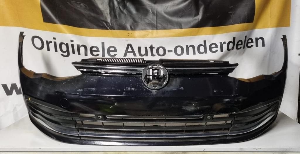 BUMPER Volkswagen Golf 8 +grill 4xpdc 2019-2024 VOORBUMPER, Gebruikt, -, Voor, -