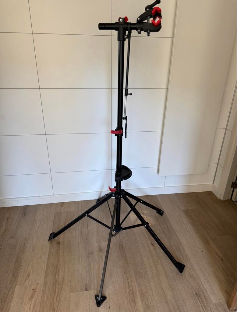 Frame Up Fiets Montagestandaard - Zwart/Rood, Ophalen of Verzenden, Zo goed als nieuw, Overig gereedschap