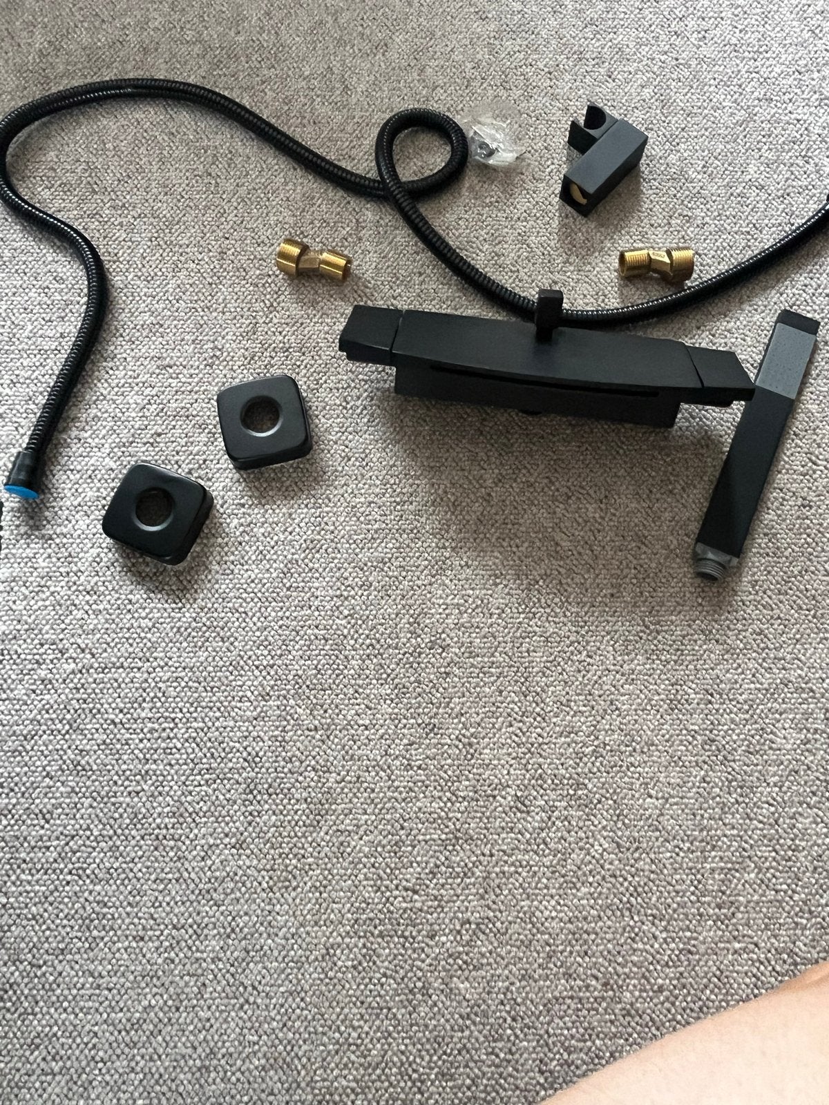 Nieuwe zwarte kraan met handdouche - ongebruikt, Ophalen, Nieuw, Overige typen