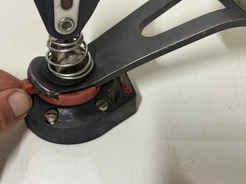 Ronstan draaibare grootschoot swivel basis met blok en klem, Watersport en Boten, Ophalen of Verzenden, Gebruikt, Lijn of Blok
