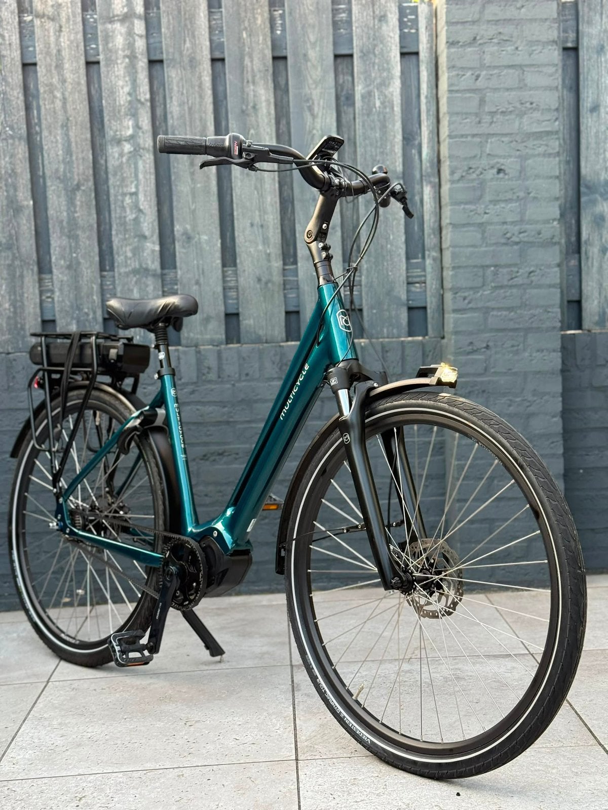 Zeer nette Multicycle Solo Elektrische Damesfiets –riemaandr, 53 tot 56 cm, Ophalen, Zo goed als nieuw, Overige merken