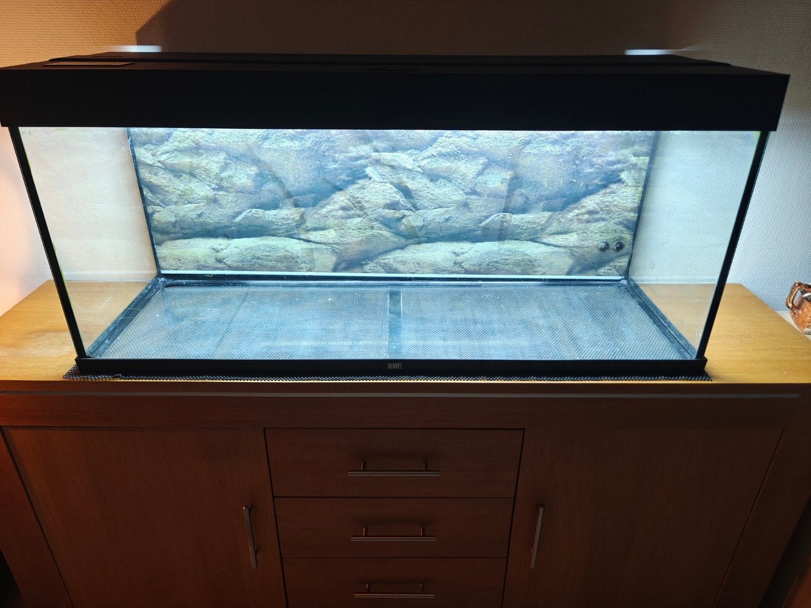 Juwel Aquarium Rio 240 LED - Aquarium - 121x41x50 cm Zwart, Ophalen, Gebruikt, Juwel, Inclusief deksel