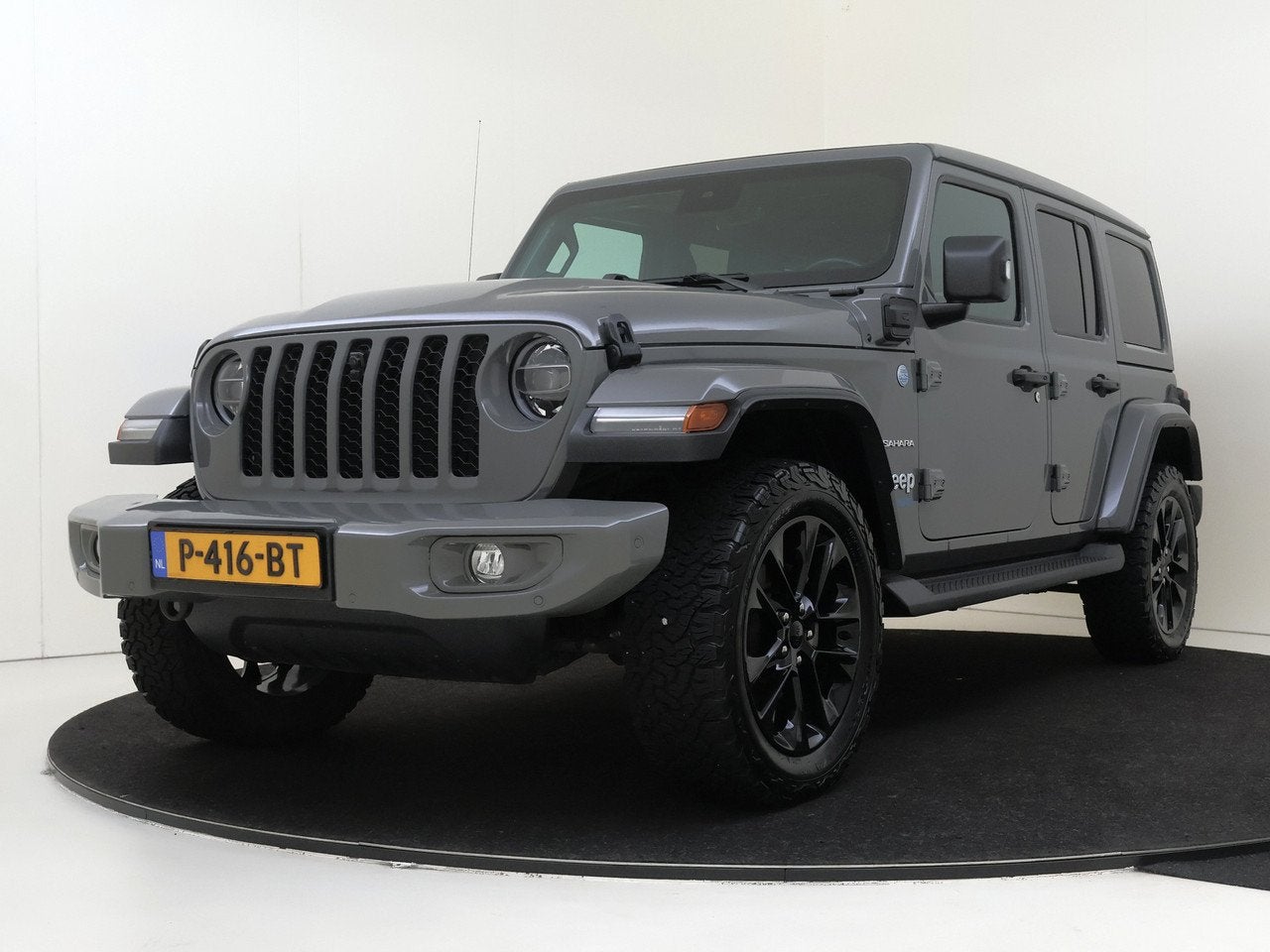 Jeep Wrangler Unlimited 4xe 380 PHEV Sahara | Camera | Leder, Auto's, Jeep, Automaat, Automatische klimaatregeling, 4 cilinders