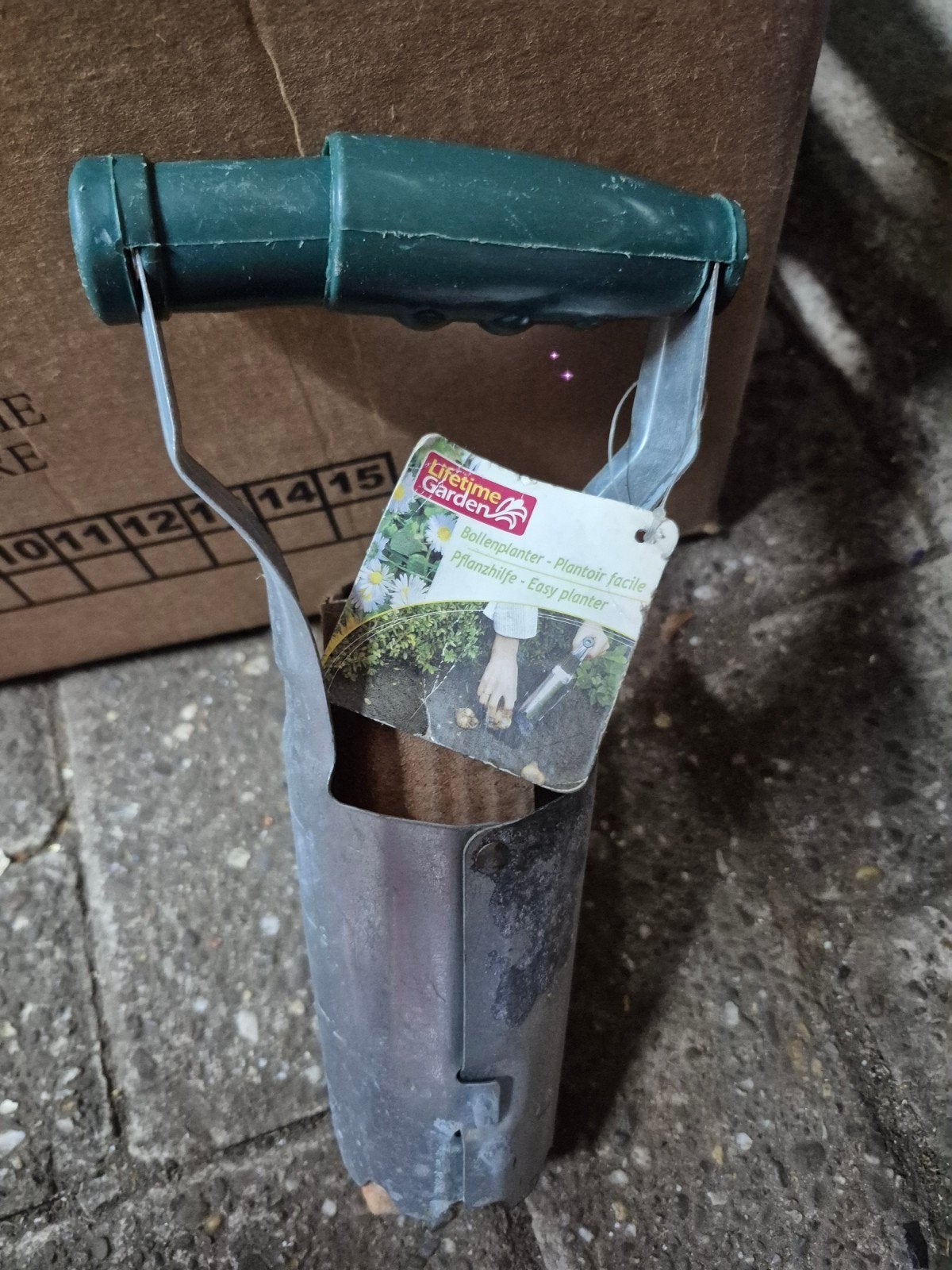 Lifetime Garden Bollenplanter - Handige Tuinhulp, Ophalen of Verzenden, Zo goed als nieuw, Overige soorten, Lifetime Garden