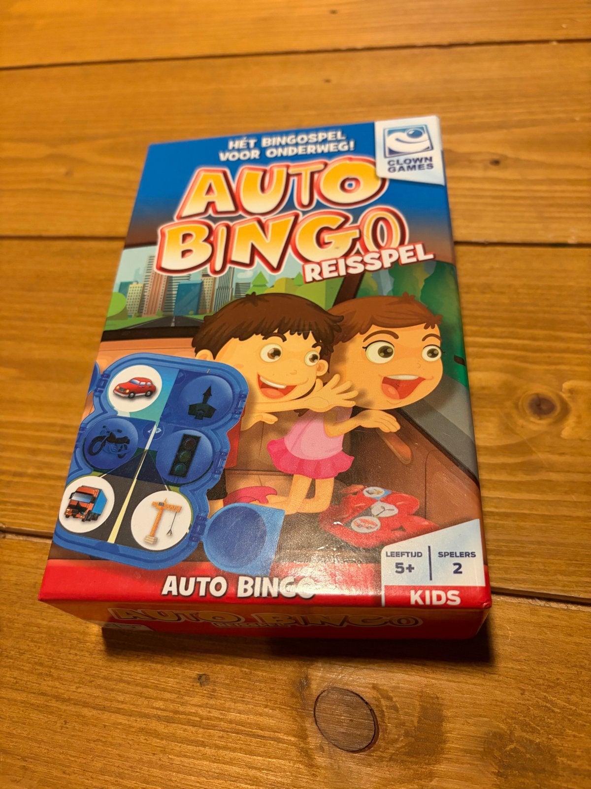 Auto Bingo Reisspel, Een of twee spelers, Ophalen, Zo goed als nieuw, Reisspel