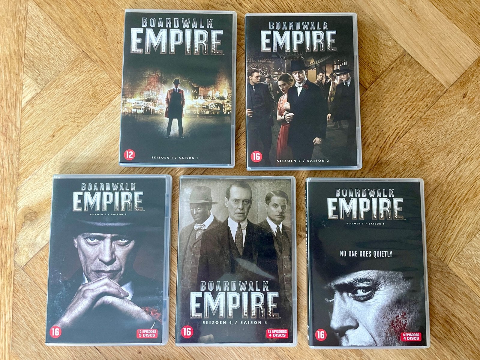 Boardwalk Empire - Complete serie op DVD (krasvrij, met NL), Engels, Vanaf 16 jaar, Seizoen 2, Nederlands