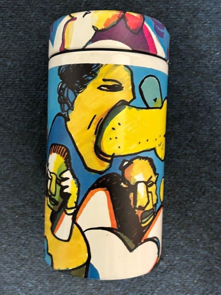 Herman Brood beschuitblik brabantia, Ophalen of Verzenden, Zo goed als nieuw, Gebruiksvoorwerp