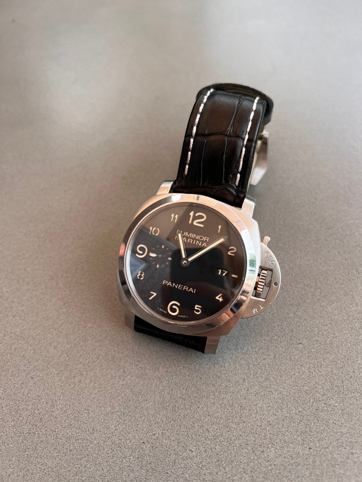 Panerai horloge, Ophalen of Verzenden, Staal, Overige merken, 1960 of later
