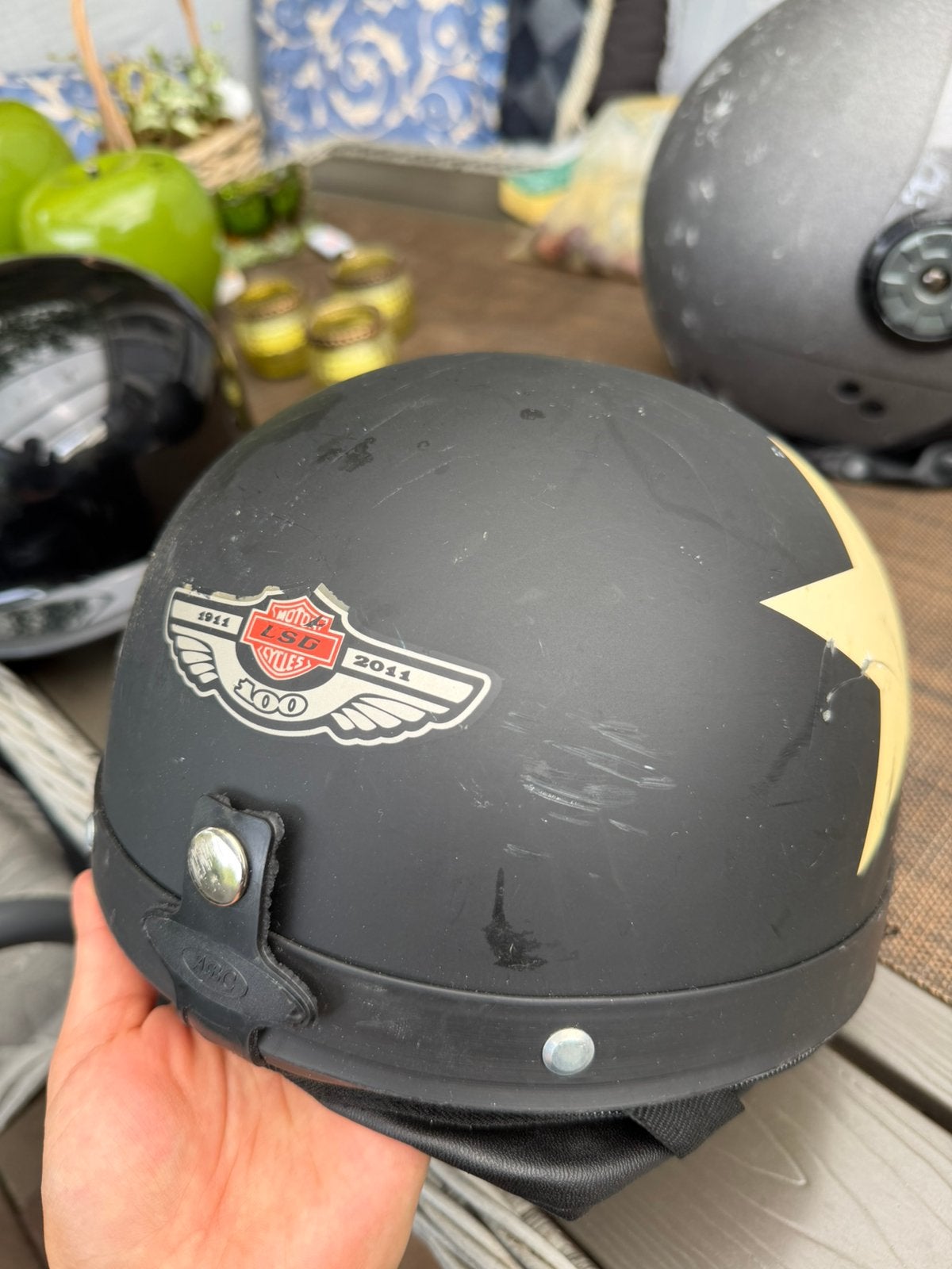 Helm motor, Ophalen of Verzenden, Zo goed als nieuw