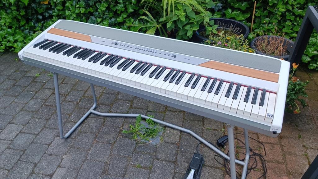 Korg SP-250 digitale piano met sustain pedaal, Ophalen, Gebruikt, 88 toetsen, Korg