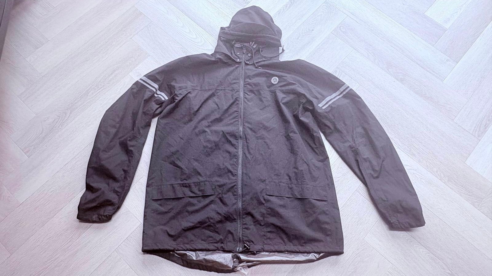 AGU Original Essential Regenpak – Met Drukknopen maat 3XL, Caravans en Kamperen, Ophalen of Verzenden, Gebruikt, Regenpak, Heren