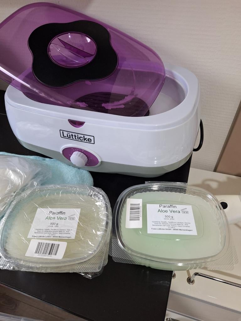 Te koop een paraffine bad., Witgoed en Apparatuur, Persoonlijke-verzorgingsapparatuur, Ophalen, Nieuw, Hand- en Voetverzorging