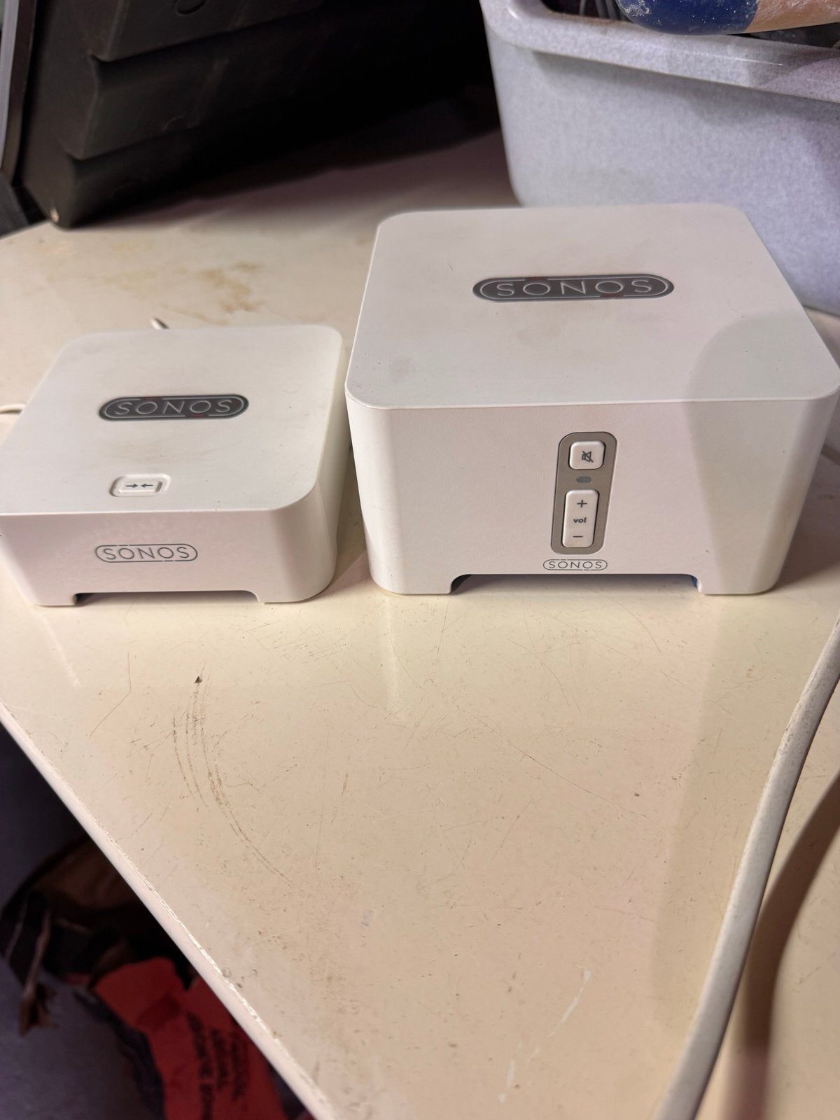 Sonos ZP90 en Sonos Bridge - Draadloze Audio Oplossing, Ophalen, Gebruikt, Overige merken, Losse componenten
