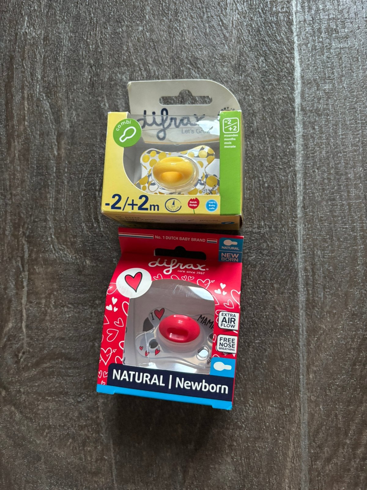 Difrax speentjes, Ophalen, Nieuw