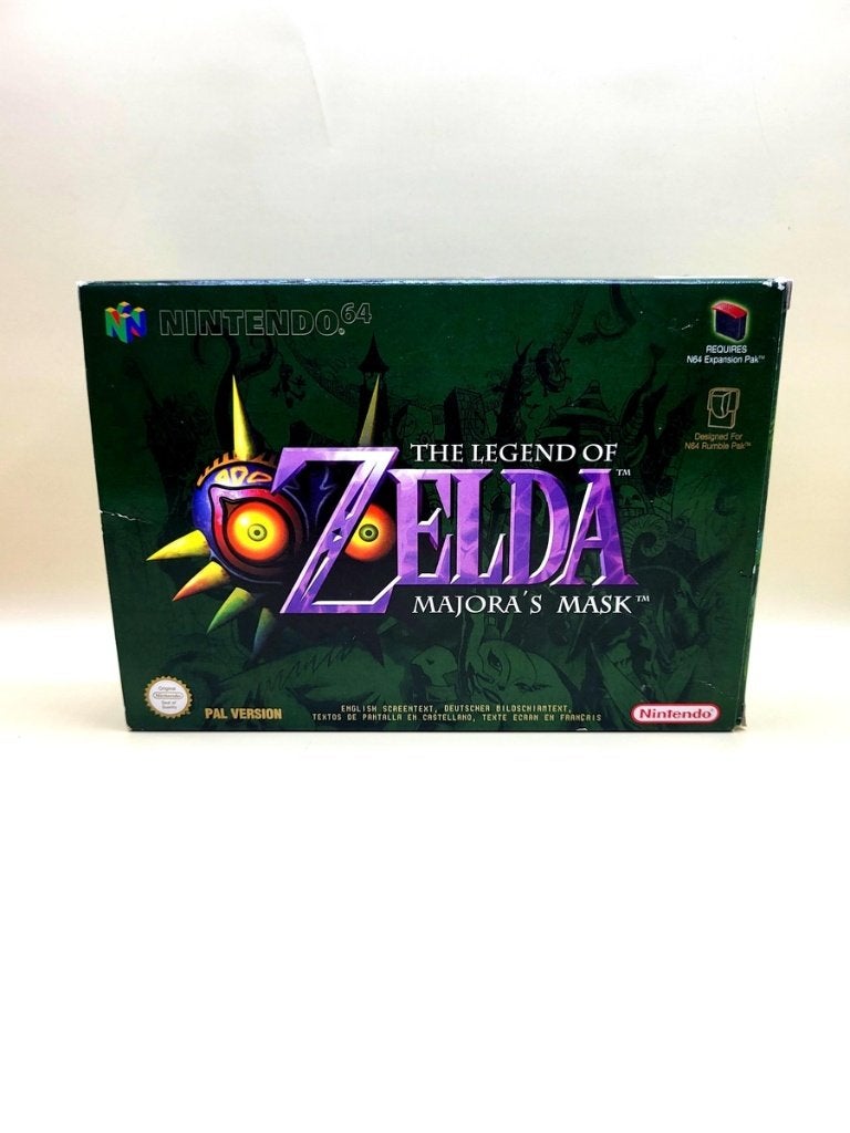The Legend Of Zelda Majora's Mask Compleet - N64, Spelcomputers en Games, Games | Nintendo 64, Nintendo support, 1 speler, Eén computer