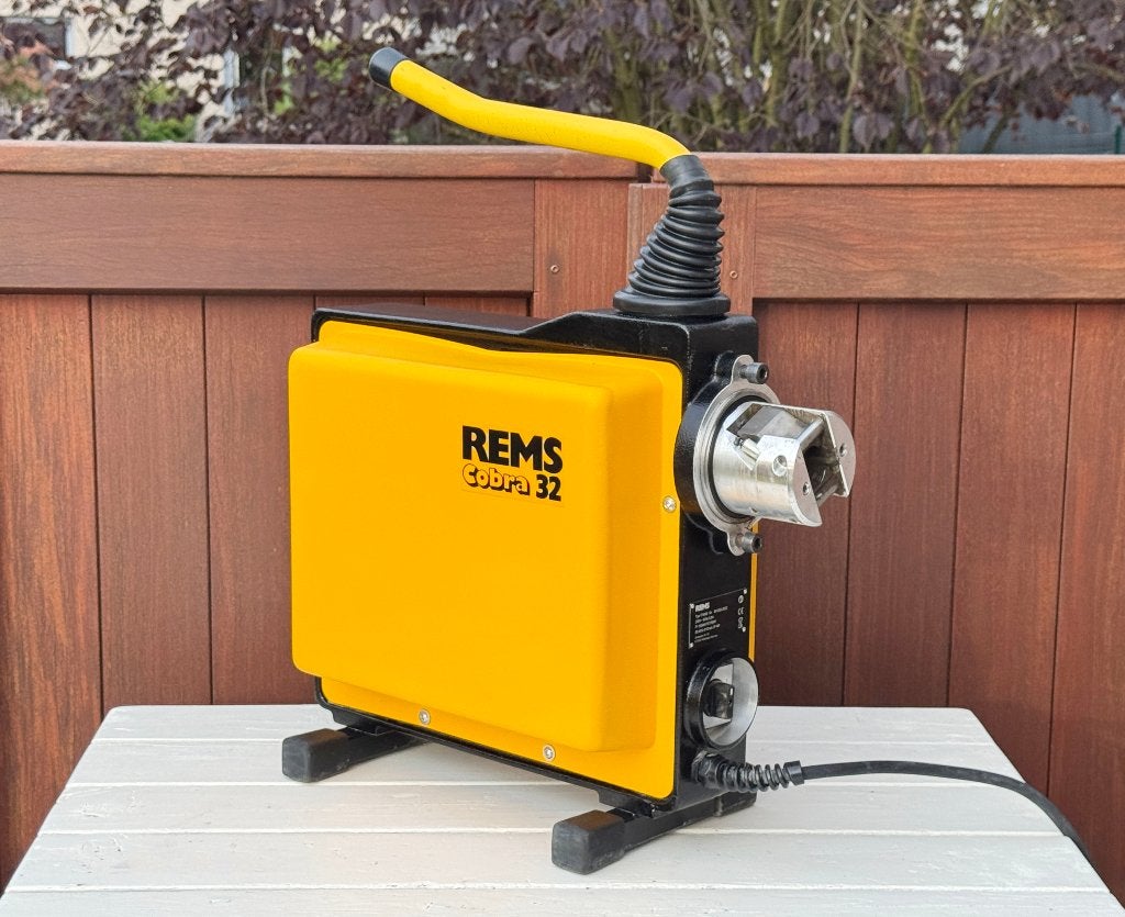 Rems Cobra 32 Ontstoppingsmachine, Ophalen, Zo goed als nieuw