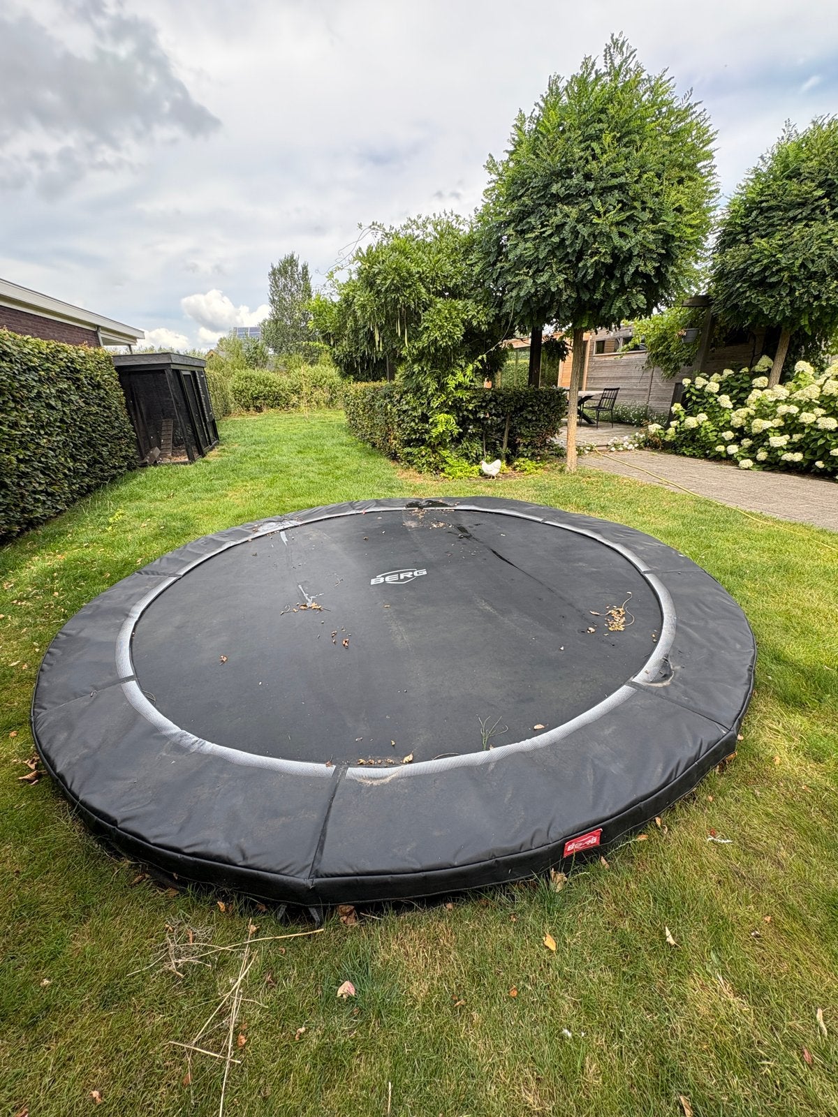 BERG Favorit InGround Trampoline 380, Kinderen en Baby's, Speelgoed | Buiten | Trampolines, Ophalen, Gebruikt