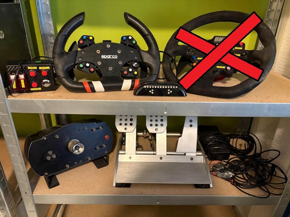 Fanatec Clubsport sim-setup, Ophalen, Gebruikt, Fanatec