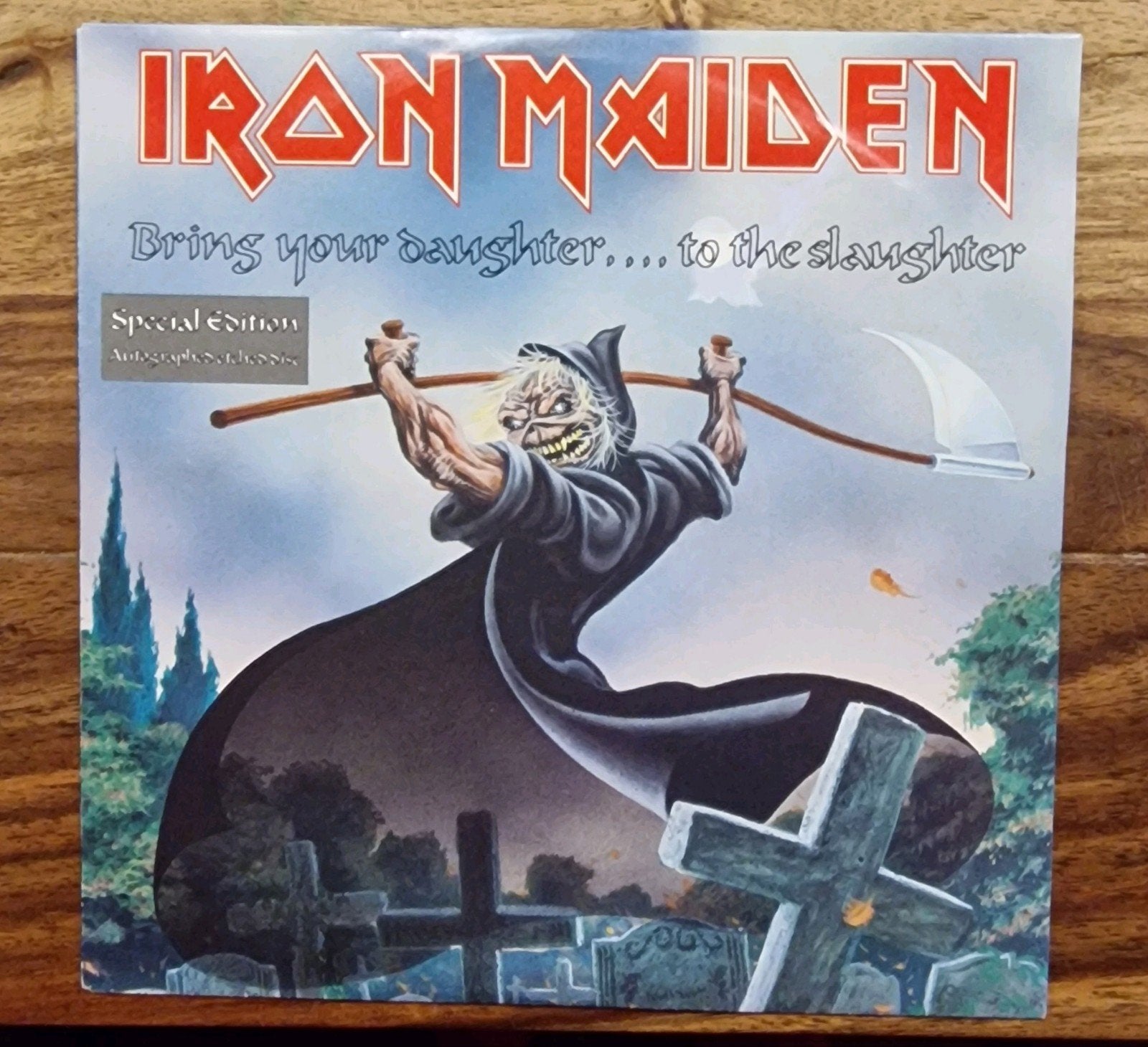 Iron Maiden - Bring Your Daughter To The Slaughter, Cd's en Dvd's, Vinyl Singles, Gebruikt, Ophalen of Verzenden, EP, Rock en Metal