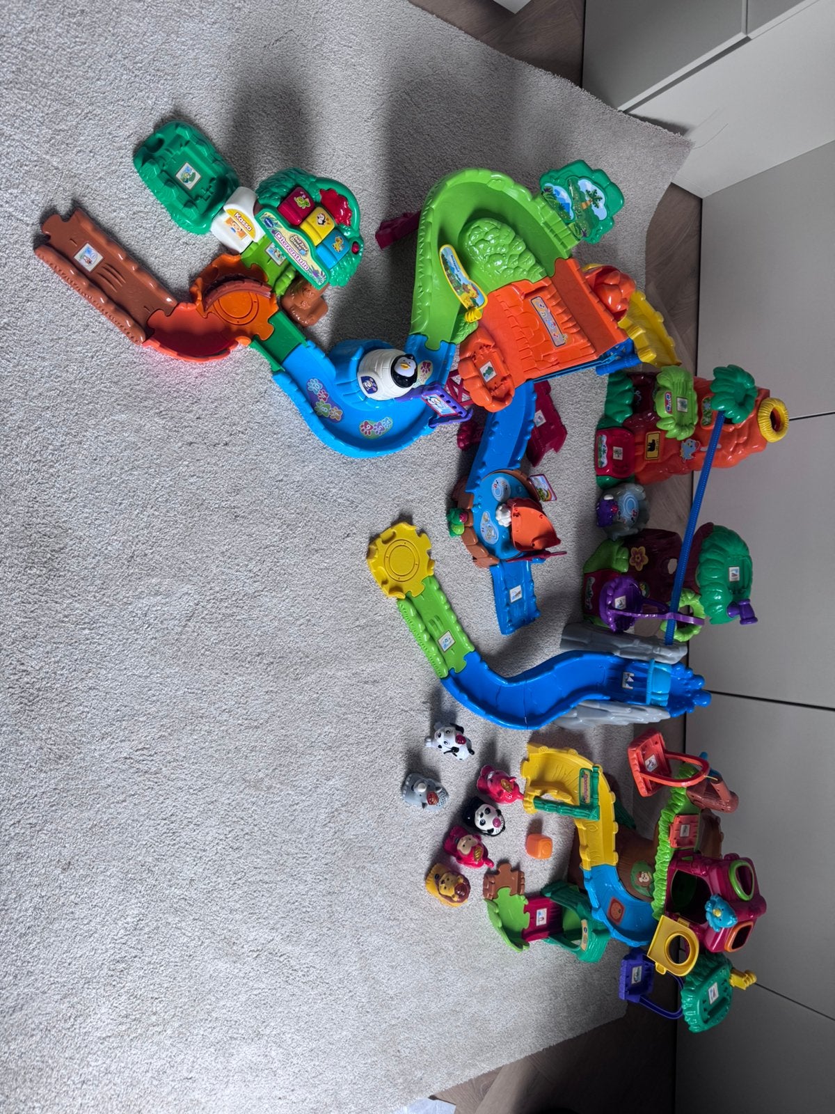 Grote VTech Zoef Zoef Dieren Speelset: Dierentuin, Boomhuis,, Kinderen en Baby's, Speelgoed | Vtech, Ophalen, Gebruikt, 2 tot 4 jaar