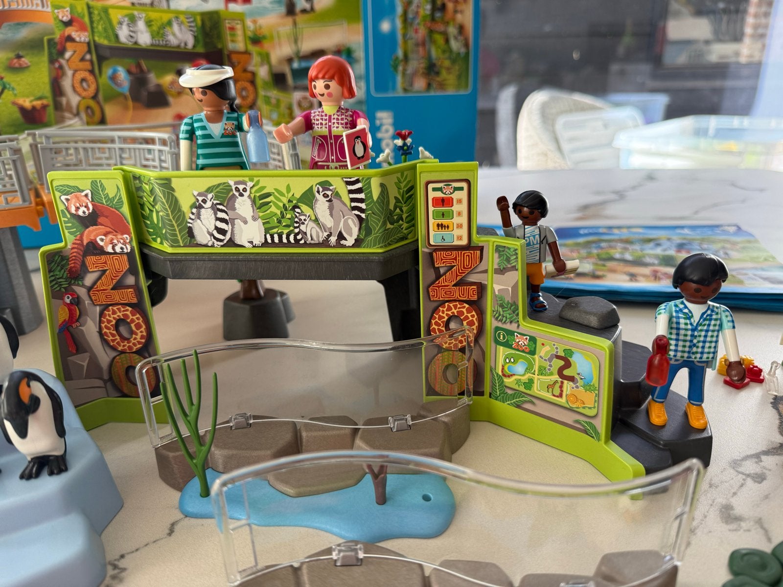 Foto 6 van Playmobil Grote Dierentuin 71600 - Compleet met doos/boekje