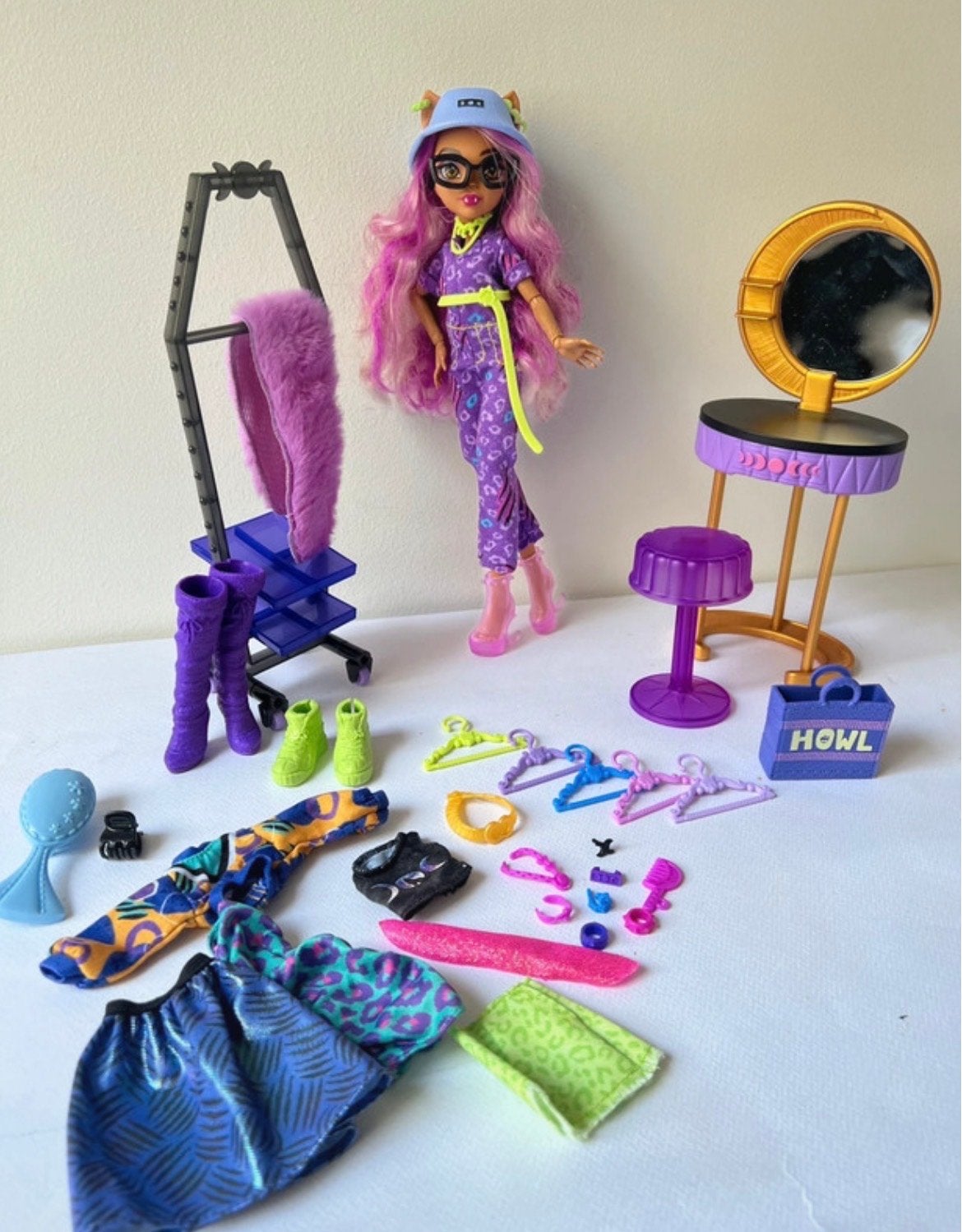 Clawdeen Wolf Monster High Studio Speelset, Ophalen, Gebruikt, Overige typen